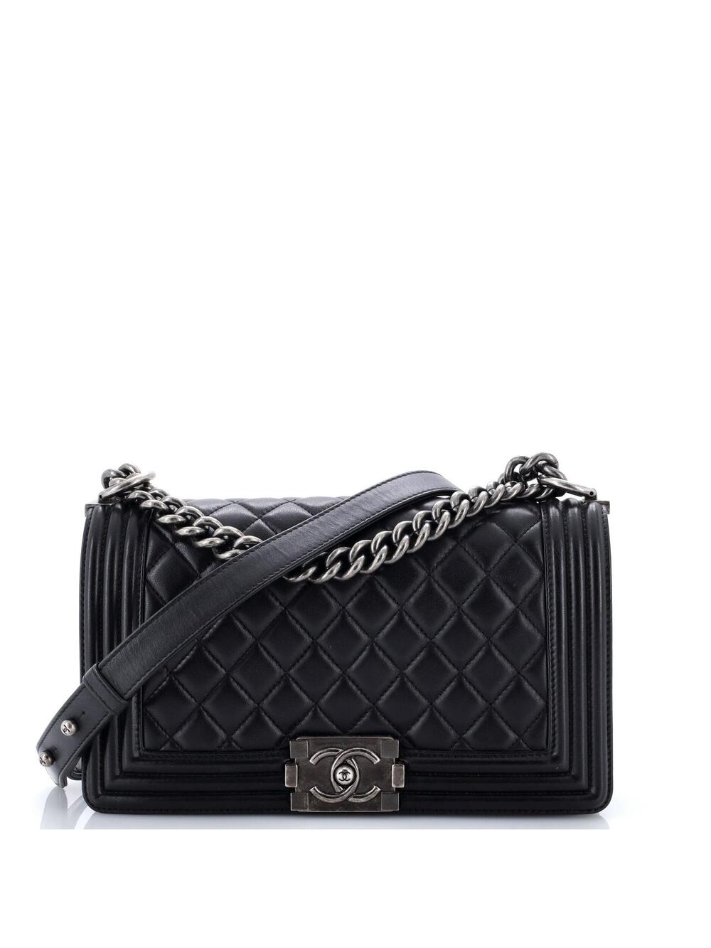 Chanel Boy Flap Bag Quilted Lambskin #377822C45B